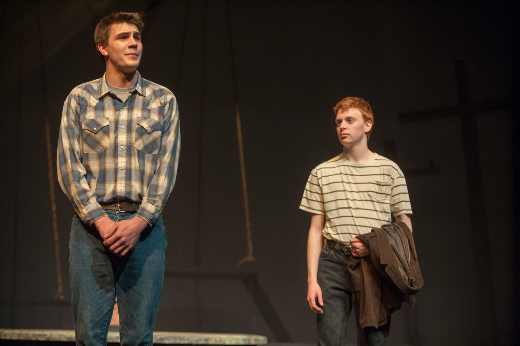 Jake Stebner & Chris Holtkamp in The Laramie Project