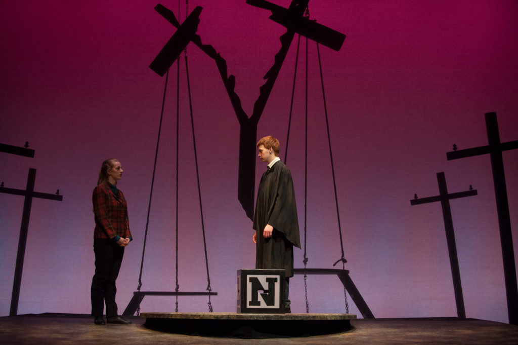 Michelle Giesbrecht & Chris Holtkamp in The Laramie Project